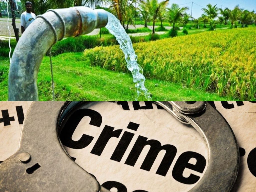 Six youths from Baramati arrested for stealing farmers' water pumps to fund online rummy addiction, with stolen property worth ₹3,16,700 recovered