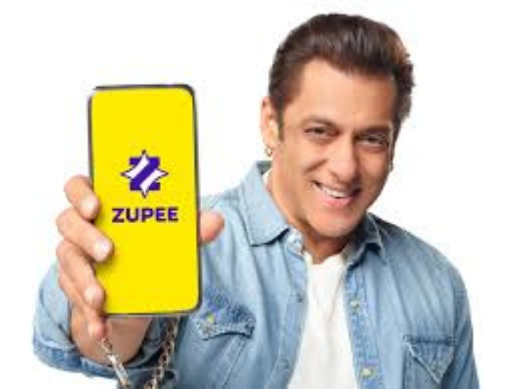 Salman Khan in Zupee's latest gaming campaign, promoting skill-based gaming and showcasing the app's fun and engaging features.