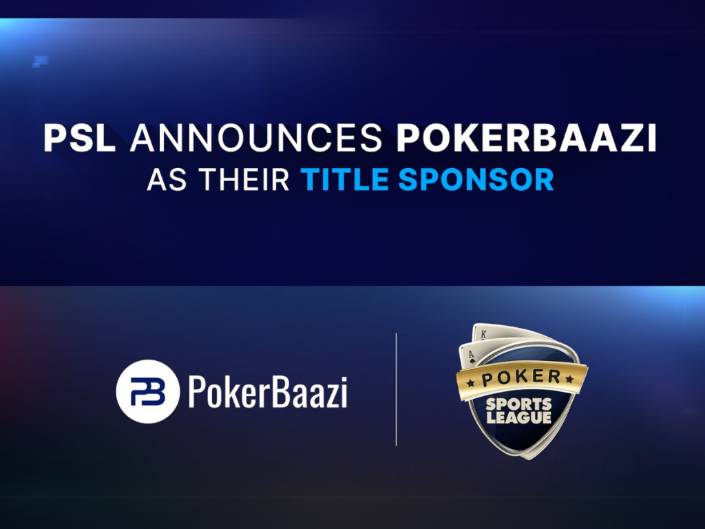 Poker Sports League Announces PokerBaazi as Title Sponsor for Season 7